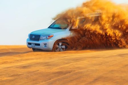 Evening Red Dunes Desert Safari Private Only Dune Bashing