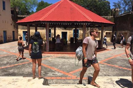 Full Day Prison Island and Nakupenda Sandbank Beach with Lunch