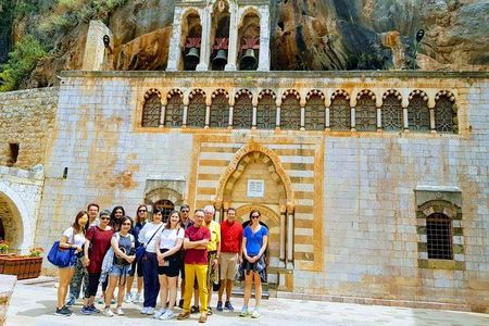 Guided Small-Group Tour to Baalbek, Cedars & Qozhaya with Lunch 