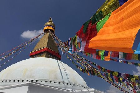 Stupa On Walk 