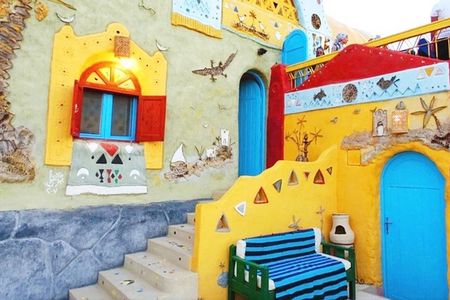 Half Day Guided Tour to the Nubian Village in Aswan by Motorboat
