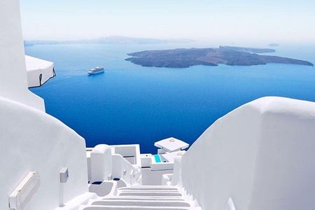 SANTORINI 1 day Guided Excursion with HIGHSPEED from CRETE
