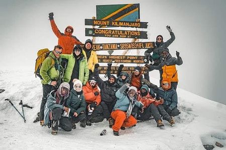 6 Days Machame route Kilimanjaro climbing