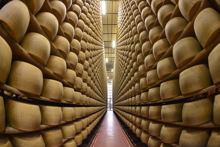 From Parma: Parmigiano Reggiano Farm Tour & Tasting with Transfer