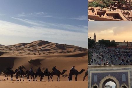 5 days Visit to Morocco, tours from Marrakech or Fes to Sahara Desert 