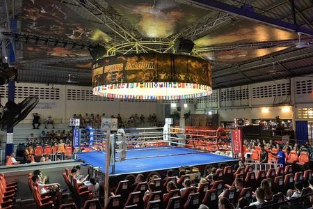 Muay Thai Boxing Match Action – Patong Stadium