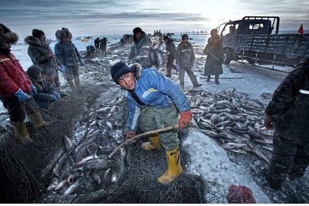 2 Days Private Tour to Chagan Lake Winter Fishing from Harbin