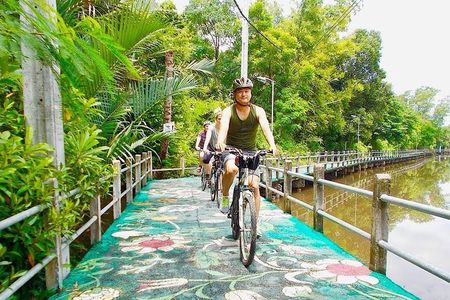 Bangkok Bang Krachao Island Countryside Bicycle Tour with Lunch