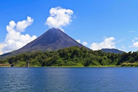 Baldi Hot Springs Arenal Volcano Fortuna Waterfall from San José