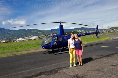 Private Helicopter Tour Over Poas Volcano. 1 Hour Flight