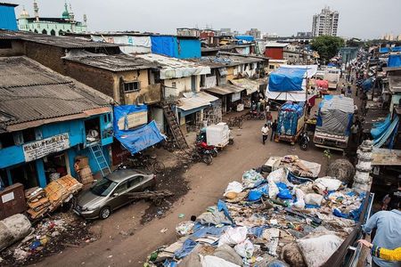 Dharavi Slum Tour in Public Transportation