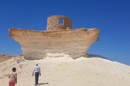 Qatar's West Coast Tour: Zekreet, Richard Serra & Mushroom Rock Formation