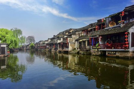 Fengjing and Xitang Water Town Private Day Tour from Shanghai