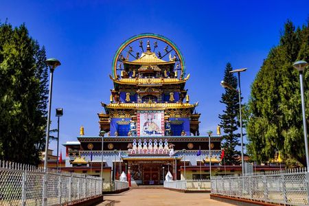 Tibetan Tranquility: Bangalore to Namdroling Monastery Day Tour