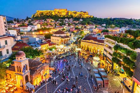 Athens Under the Stars Mount Lycabettus Sunset & Night Views