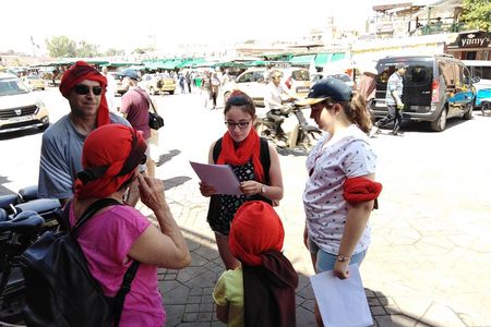 Group activities: Treasure hunt in Marrakech