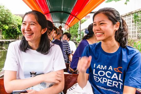 Bangkok Floating Market & Boat Ride to an Orchid Farm