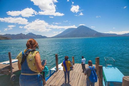 Lake Atitlan Boat Tour & San Juan La Laguna from Guatemala City