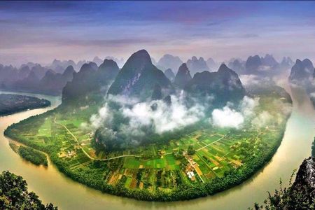 Li River Cruise from Guilin to Yangshuo plus Jiuxian Village and Yulong River 