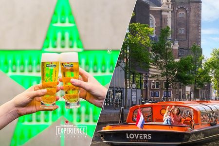 Heineken Experience Amsterdam and 1-Hour Canal Cruise