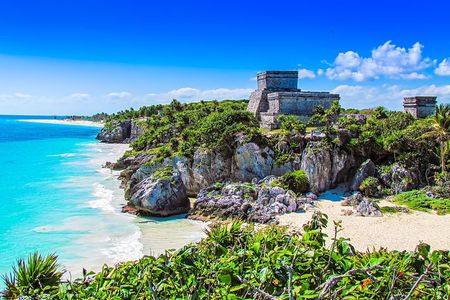Tulum & Coba Day Tour from Cancun with Cenote & Mayan Ritual