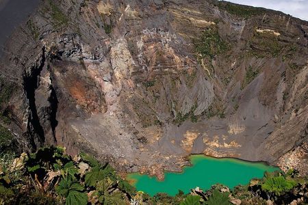 Irazu Volcano National Park, Cartago City and Orosi Valley from San Jose