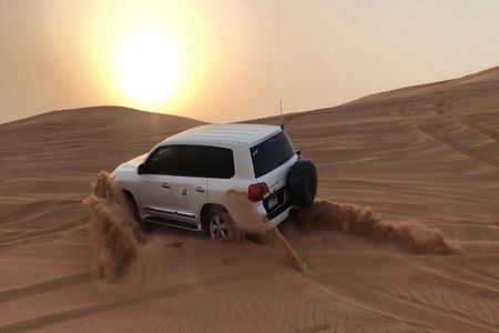 Dubai Desert Safari With Camp Activities and ATV Self Drive Quad Bike