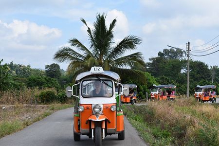 Full Day Chauffeur Driven Tuk Tuk Adventure in Chiang Mai including rafting