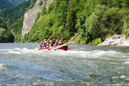 From Krakow: Dunajec Pontoon Rafting Trip