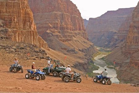 Grand Canyon North Rim Tour by Airplane with ATV or 4x4 Ride