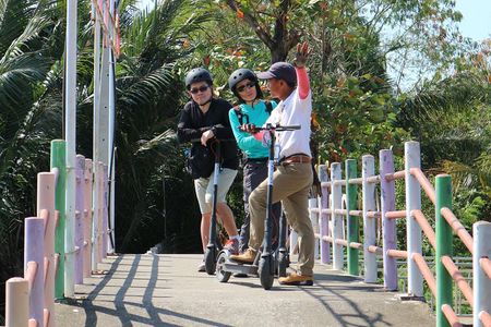 Take a E-Scooter Ride in Bangkok's Jungle