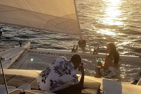 San Juan Catamaran Sunset Sail with Drinks Included