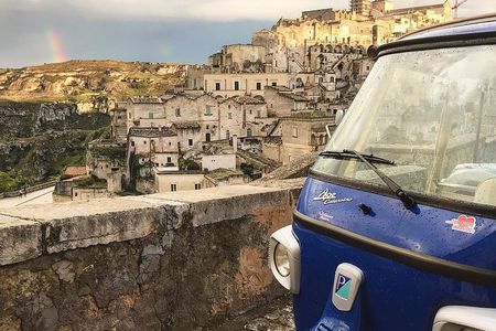 Long Private Panoramic Tour with Ape Calessino in Matera