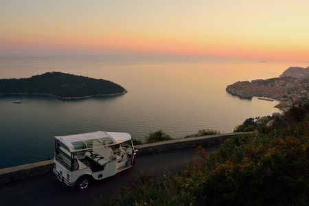 Dubrovnik E-Tuk Tuk Sunset Tour to Mount Srd 