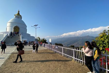 Pokhara: Private Car Drive Tour to World Peace Stupa
