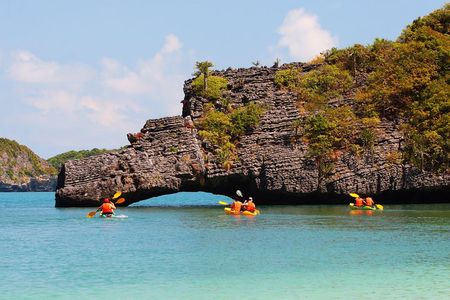 Angthong National Marine Park Trip + Kayaking By Big Boat From Koh Samui
