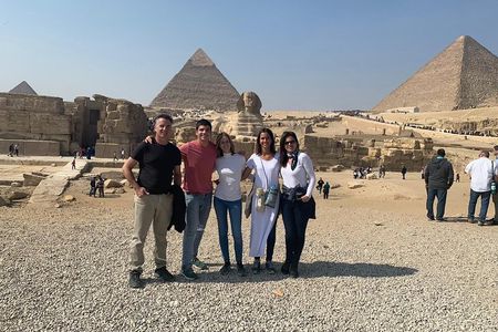 Guided Day Tour: Giza Pyramids, Sphinx, Saqqara and Dahshur Pyramids From Cairo