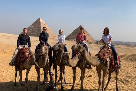 Private Half Day Trip to Giza Pyramids,Sphinx with Camel Ride from Cairo or Giza