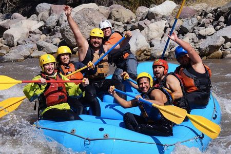 Private Full Day Rafting and Wine From Santiago