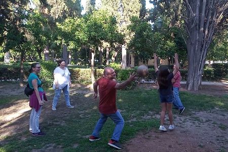 Ancient Greek Family Games, at the National Garden of Athens
