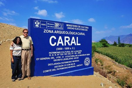 CARAL - Ancient Pyramids tour from Lima - Full Day (Private)
