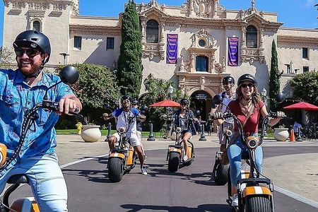 San Diego Guided Scooter Tour: Downtown & Balboa Park Highlights