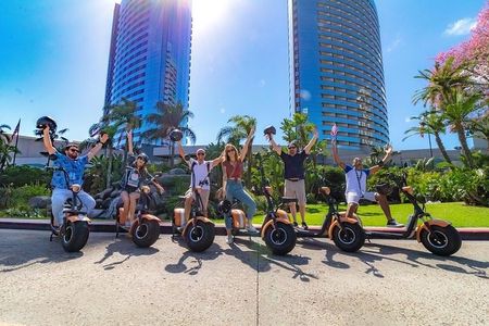 San Diego GPS Guided Scooter Tour: Downtown & Balboa Park Sights