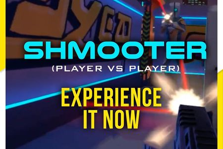 Virtual Reality Player vs Player Shooting Game