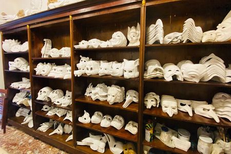Mask Workshop - Paint Your Own Venetian Mask in Venice, Italy