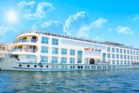 Marvel 4 Day Nile Cruise Aswan to Luxor & Abu Simbel. Air Balloon