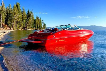 Luxury boat tour of Emerald Bay 