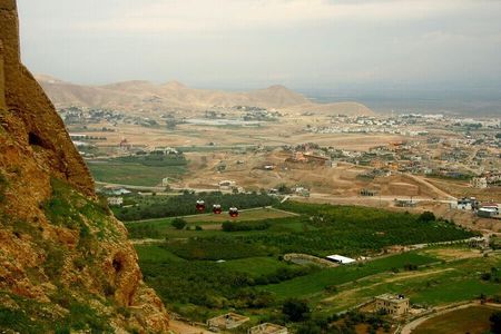 Jericho, the Jordan river & the Dead Sea from Jerusalem