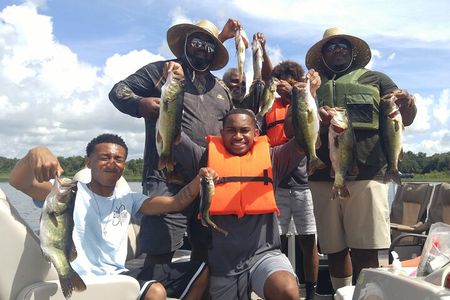 Private Lake Toho Pontoon Fishing Charter Near Orlando