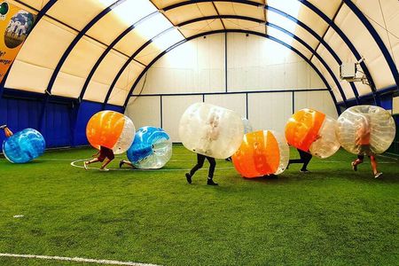 Gdansk: Bubble Football with Hotel Transfers